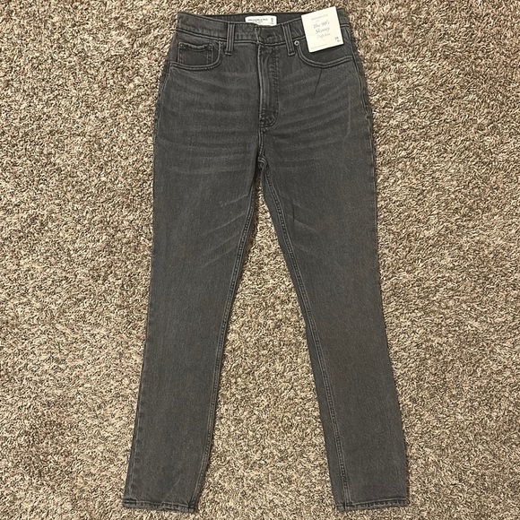 Abercrombie & Fitch Denim - NWT Abercrombie & Fitch Women's Skinny Jeans - Charcoal Gray
